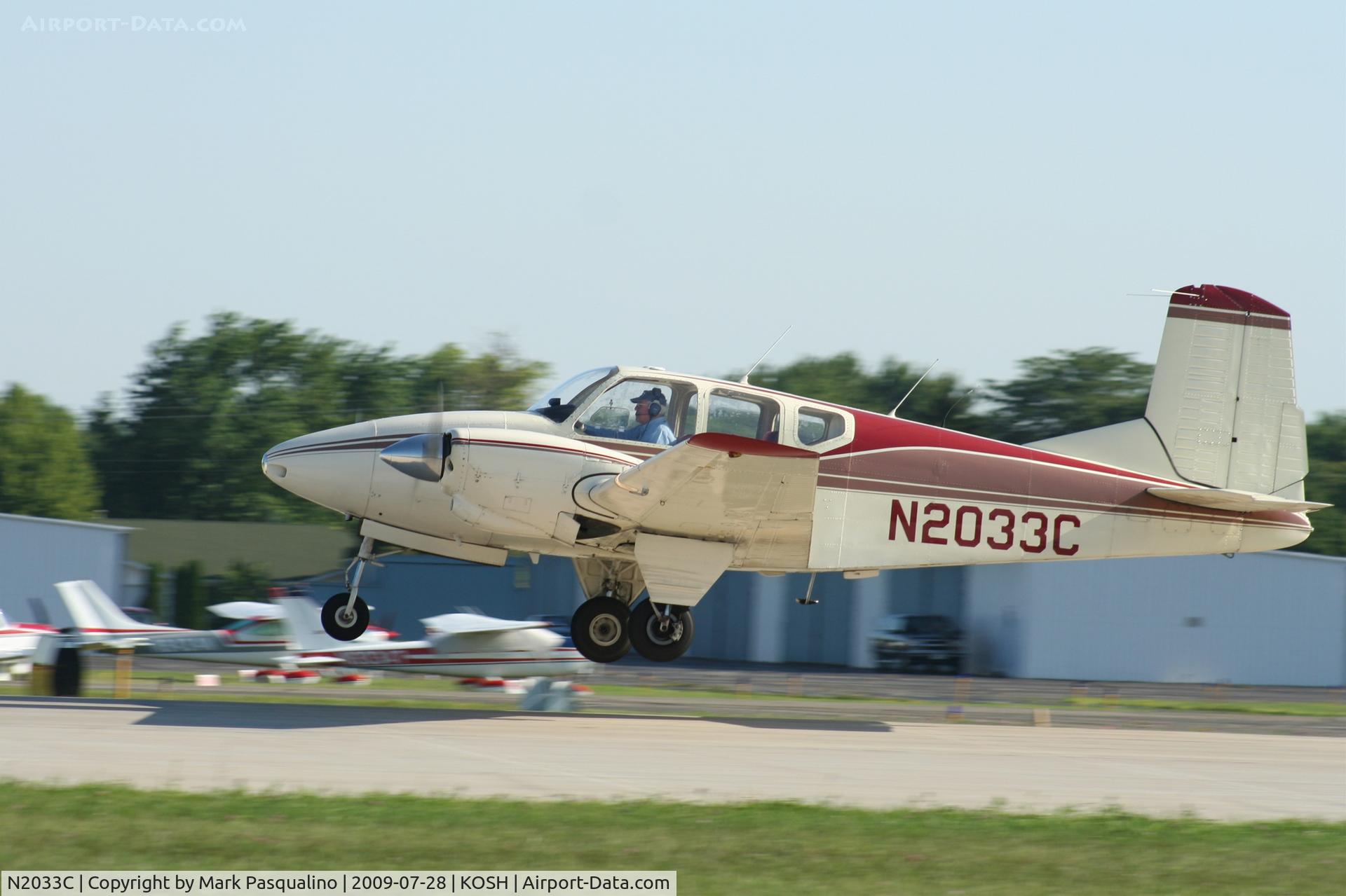 N2033C, 1959 Beech 95 Travel Air C/N TD-203, Beech 95