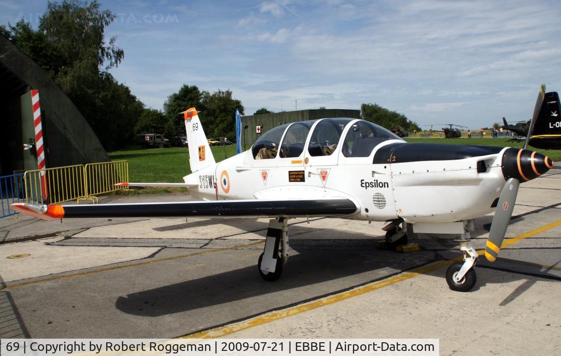 69, Socata TB-30 Epsilon C/N 69, Aerospatiale TB.30 Epsilon 315 WL FAF.Open Door Beauvechain AFB.