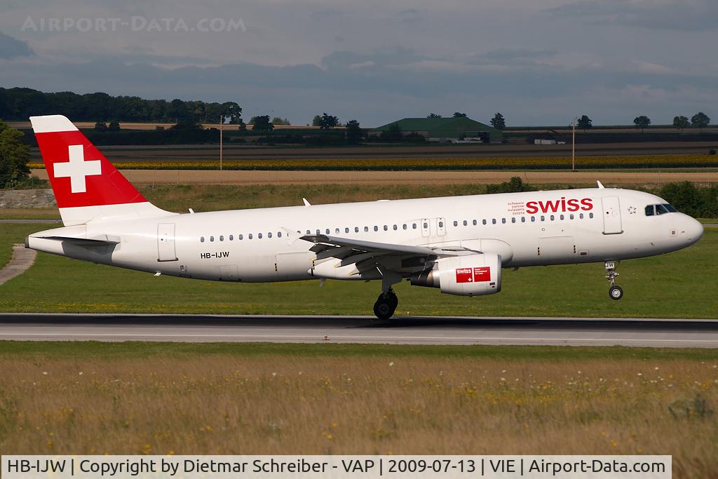 HB-IJW, 2003 Airbus A320-214 C/N 2134, Swiss Airbus 320