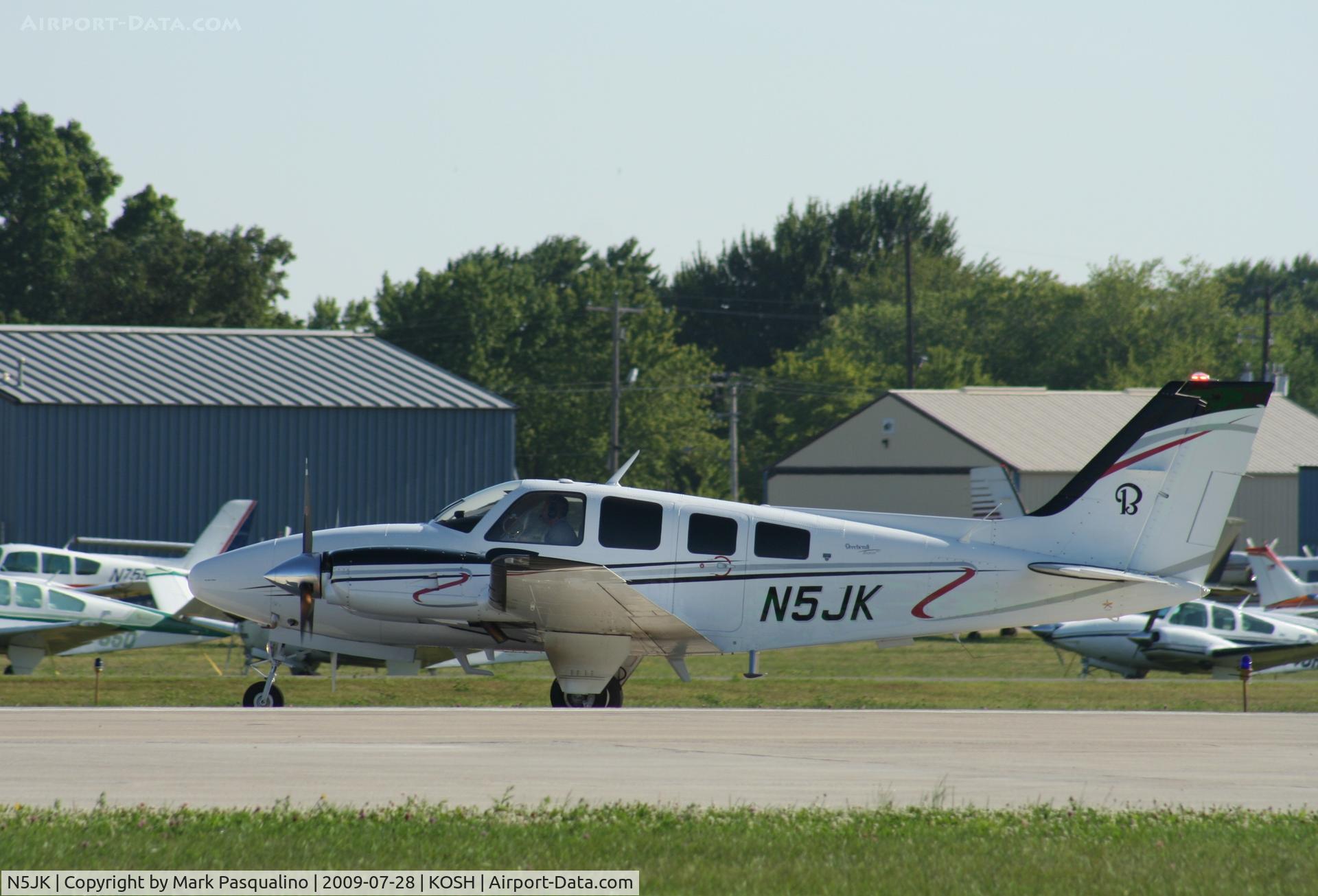 N5JK, 1981 Beech 58P Baron C/N TJ-295, Beech 58P
