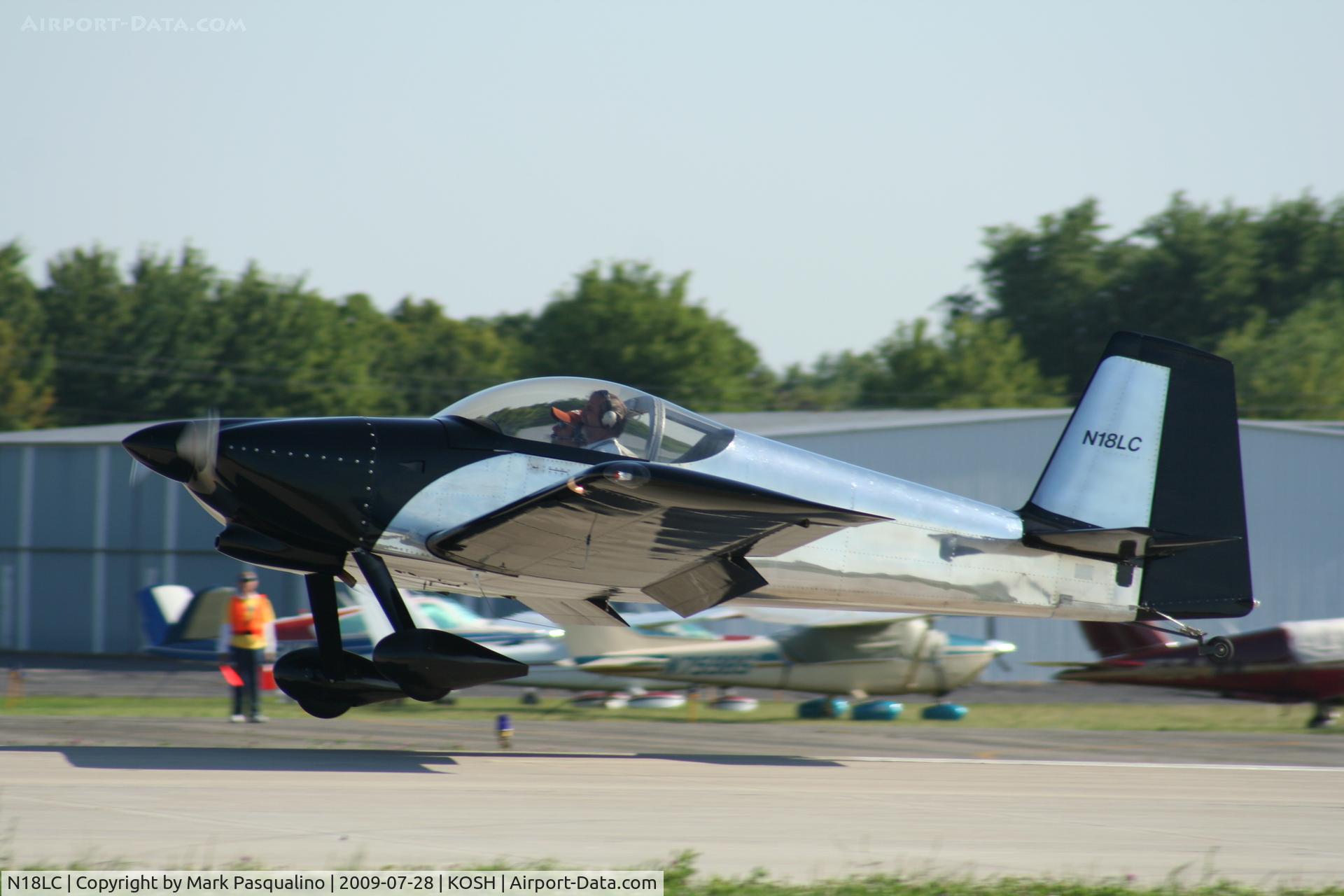 N18LC, 2009 Van's RV-7 C/N BC002, RV-7