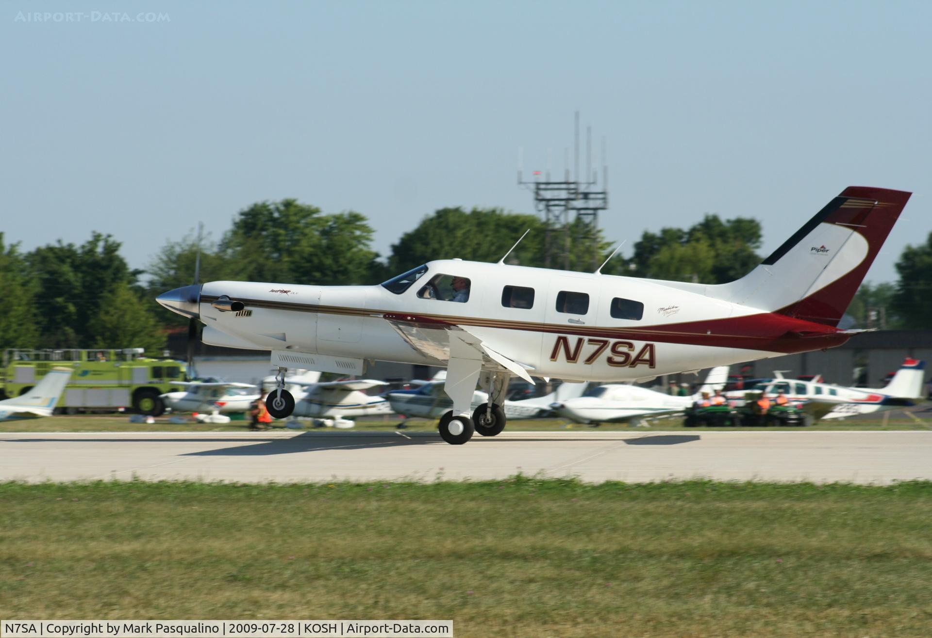 N7SA, 1998 Piper PA-46-350P Malibu Mirage C/N 4636185, Piper PA 46-350P