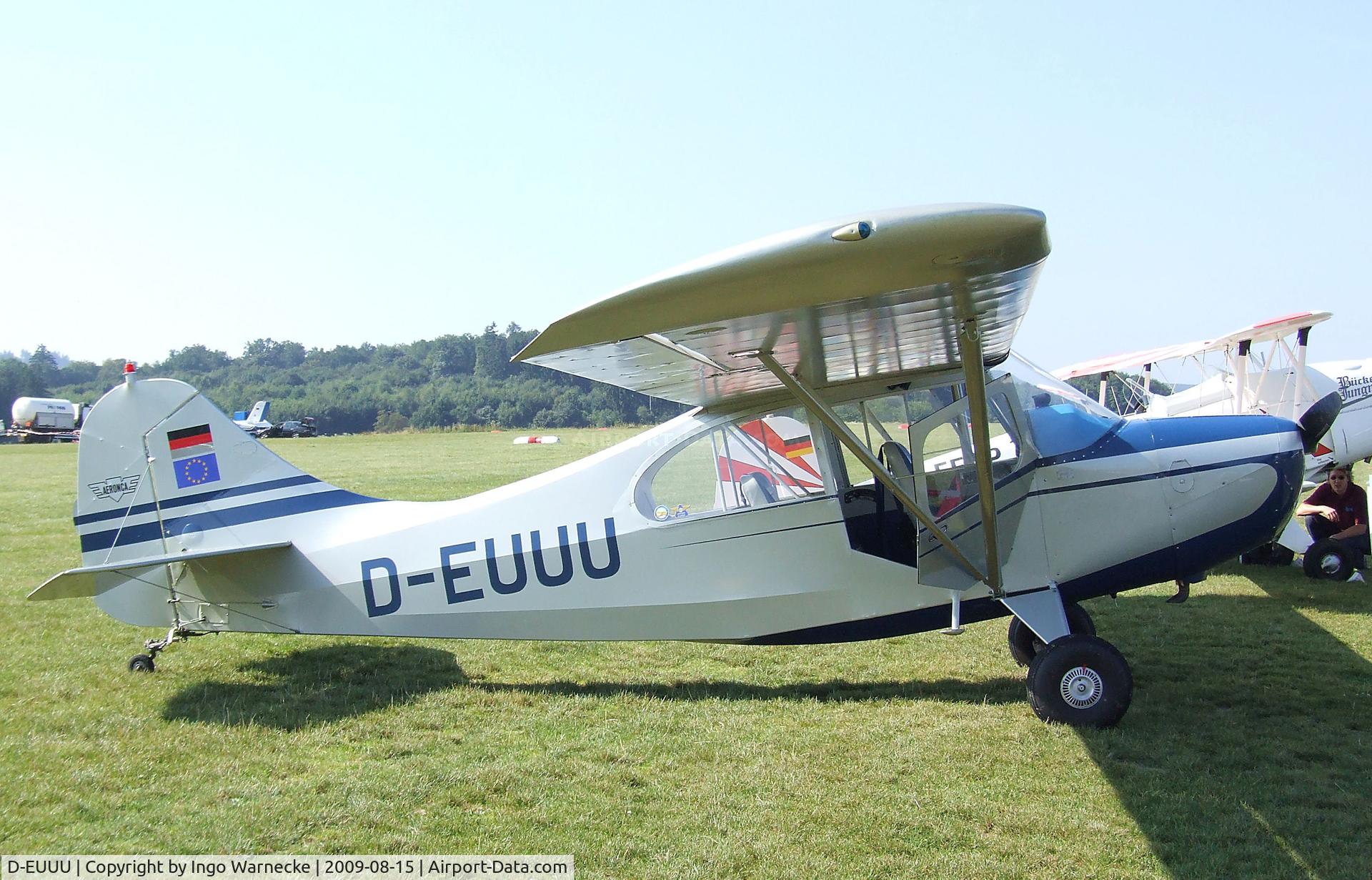 D-EUUU, Champion 7EC C/N 404, Champion 7EC at the Montabaur airshow 2009