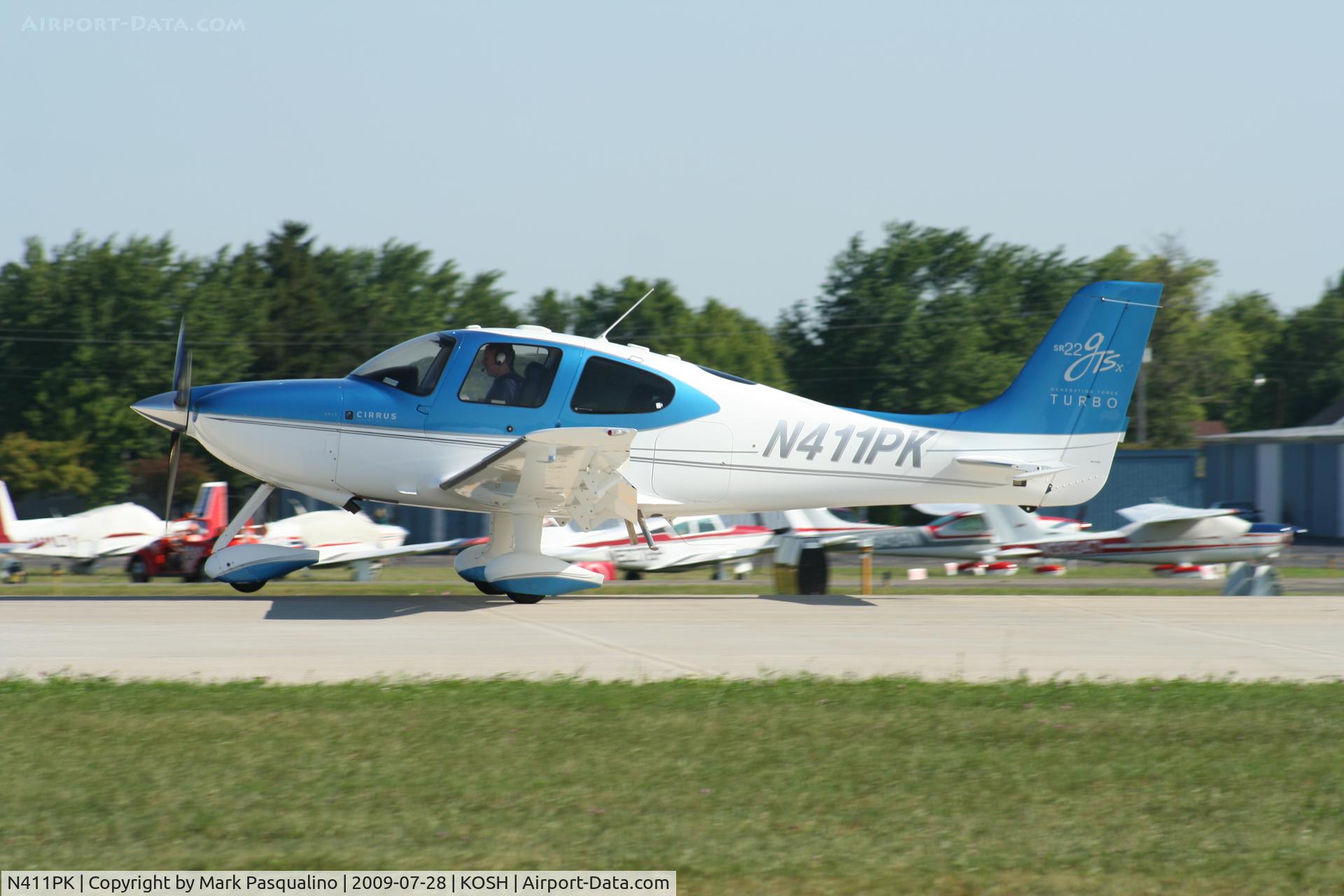 N411PK, Cirrus SR22 C/N 3368, SR22