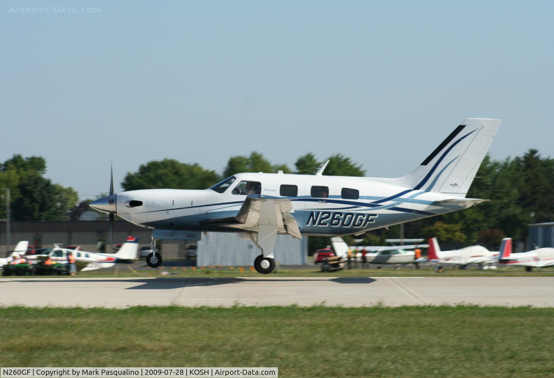N260GF, 2006 Piper PA-46-500TP Malibu Meridian C/N 4697260, Piper PA-46-500TP