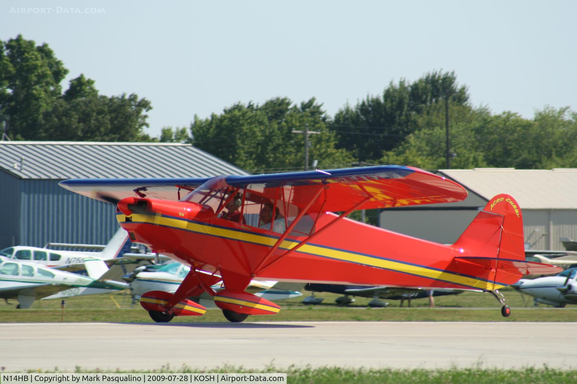 N14HB, Muhle Paul ACRO CUBBY C/N 004PM, Acro Cubby