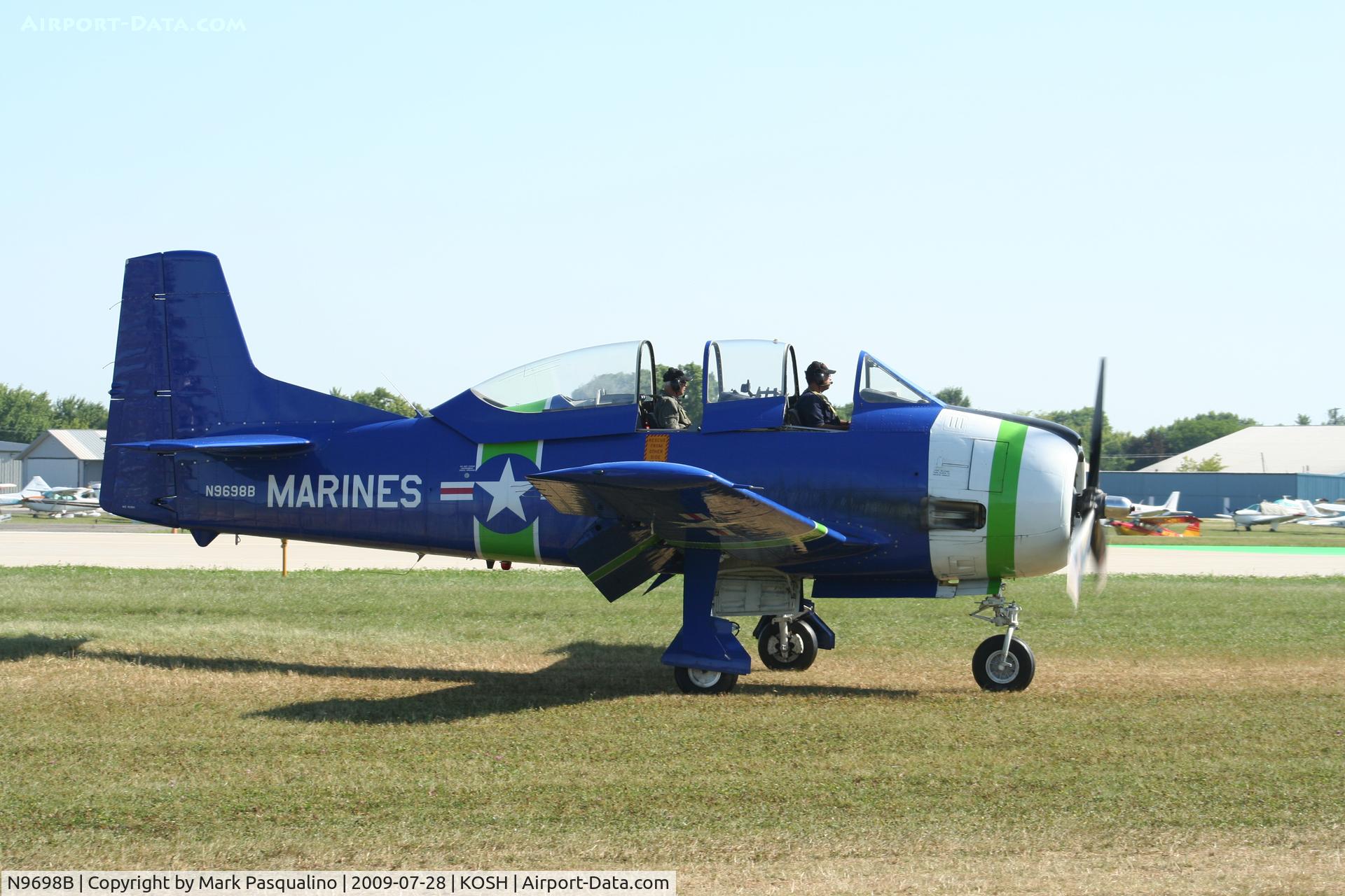 N9698B, 1950 North American T-28A Trojan C/N 50-225, North American T-28A