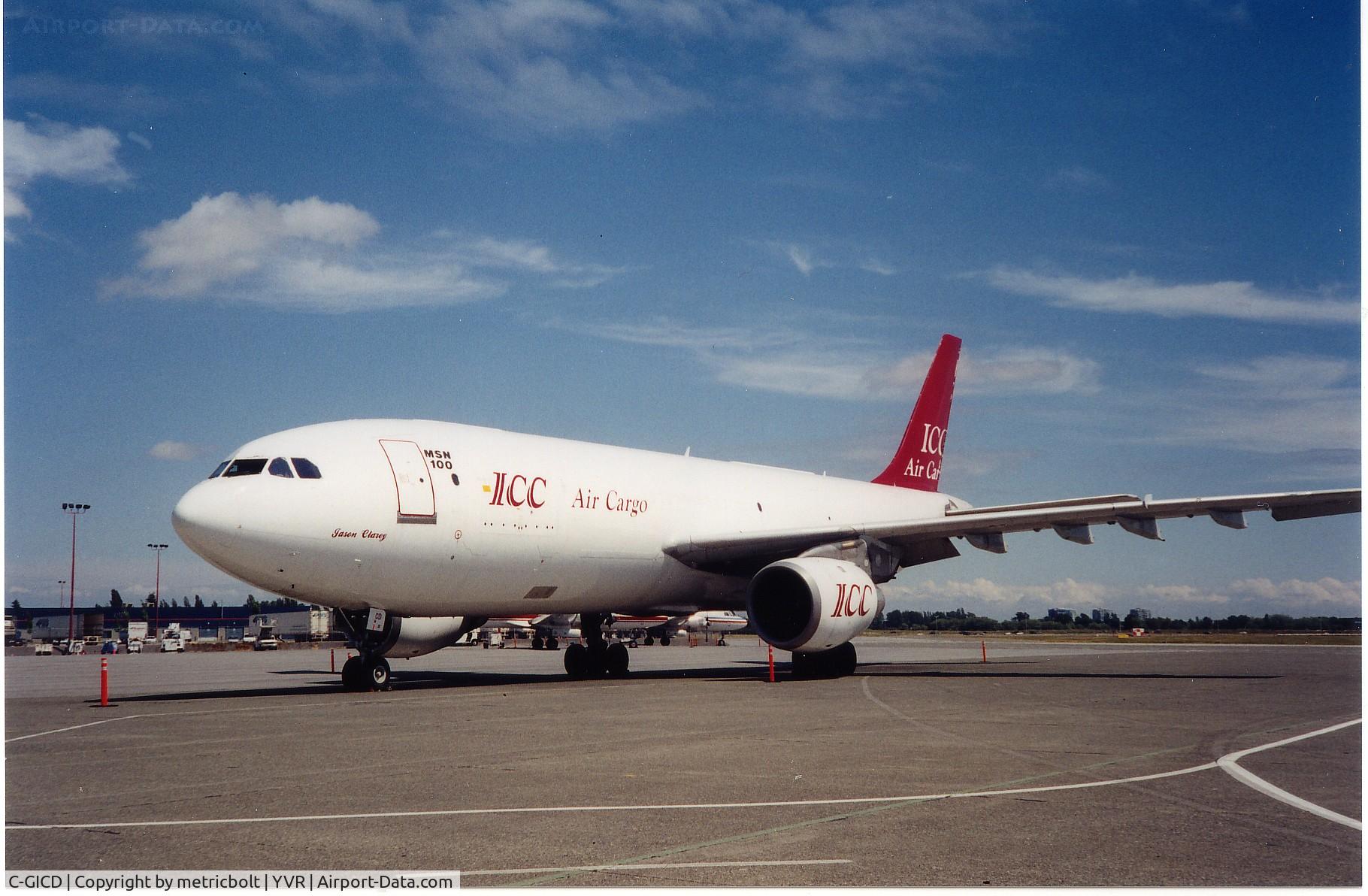 C-GICD, 1980 Airbus A300B4-203(F) C/N 100, At YVR,2002