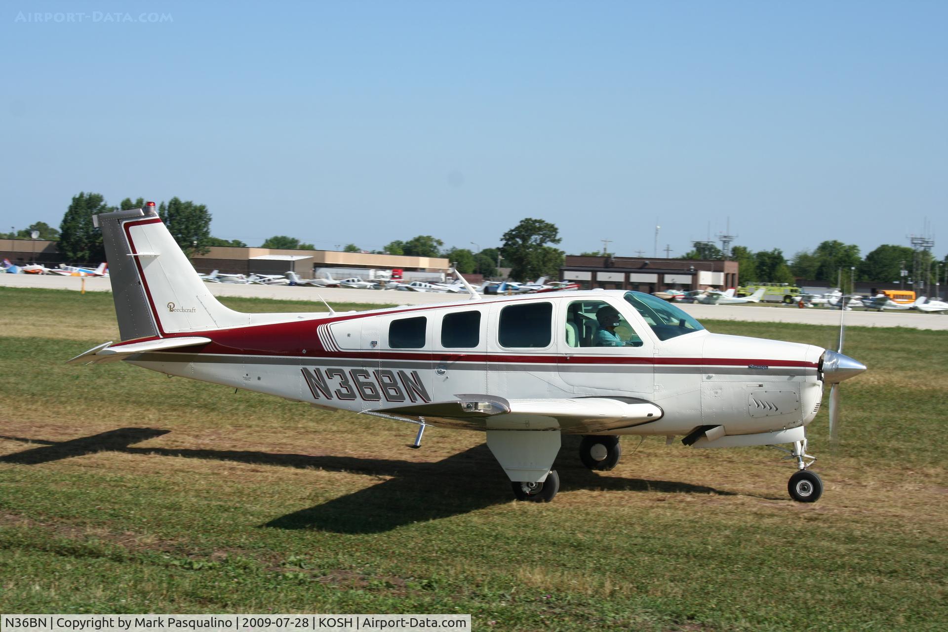 N36BN, 1977 Beech A36 Bonanza 36 C/N E-1058, Beech A36