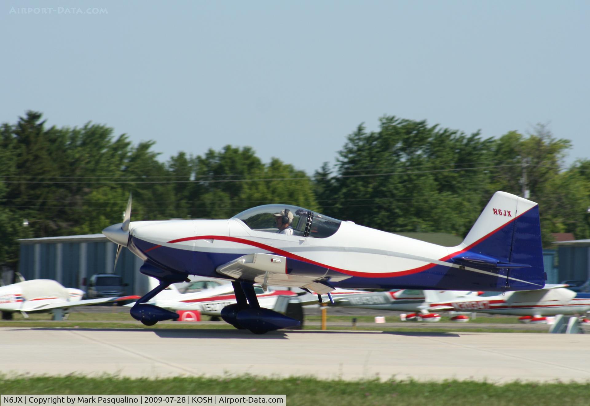 N6JX, 2002 Vans RV-6A C/N 60289, RV-6A