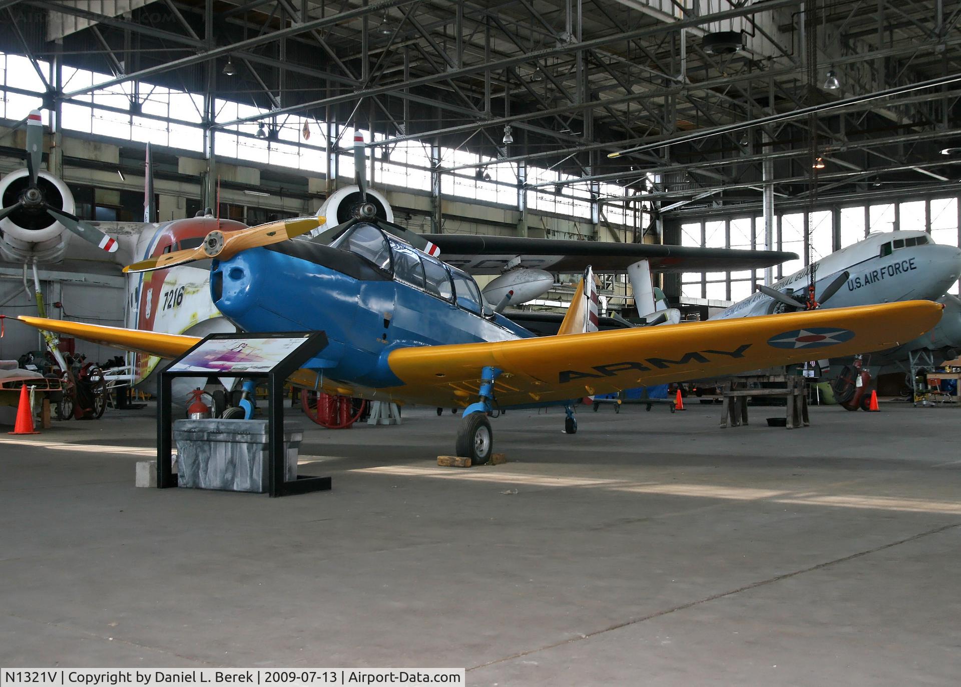 N1321V, 1956 Fairchild M-62A-3 Cornell II C/N FZ228, This classic Army trainer is now in the good hands of the Historic Aircraft Restoration Project, Floyd Bennett Field.