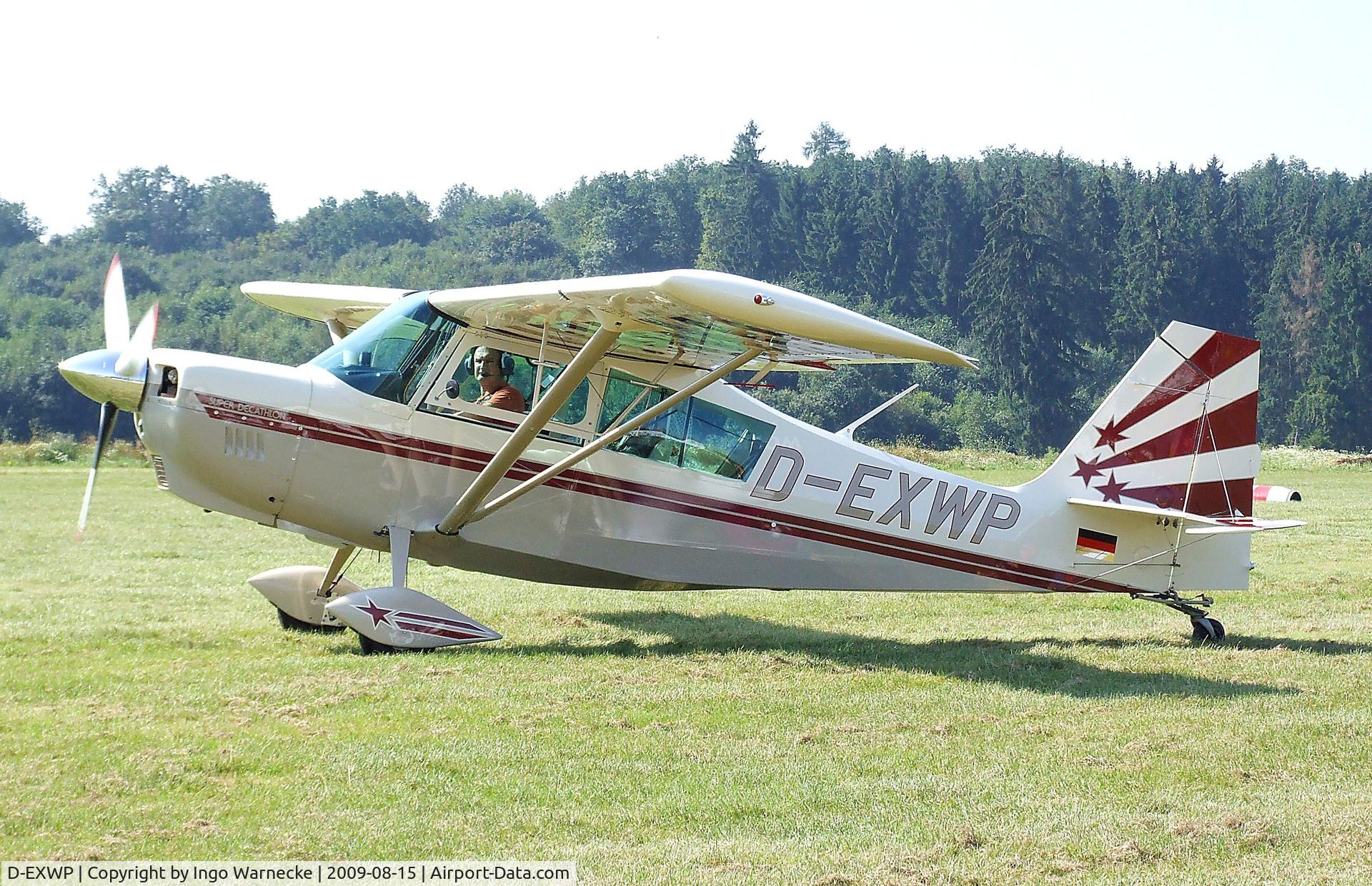 D-EXWP, American Champion 8KCAB-180 Super Decathlon C/N 930-2003, American Champion 8KCAB Super Decathlon at the Montabaur airshow 2009