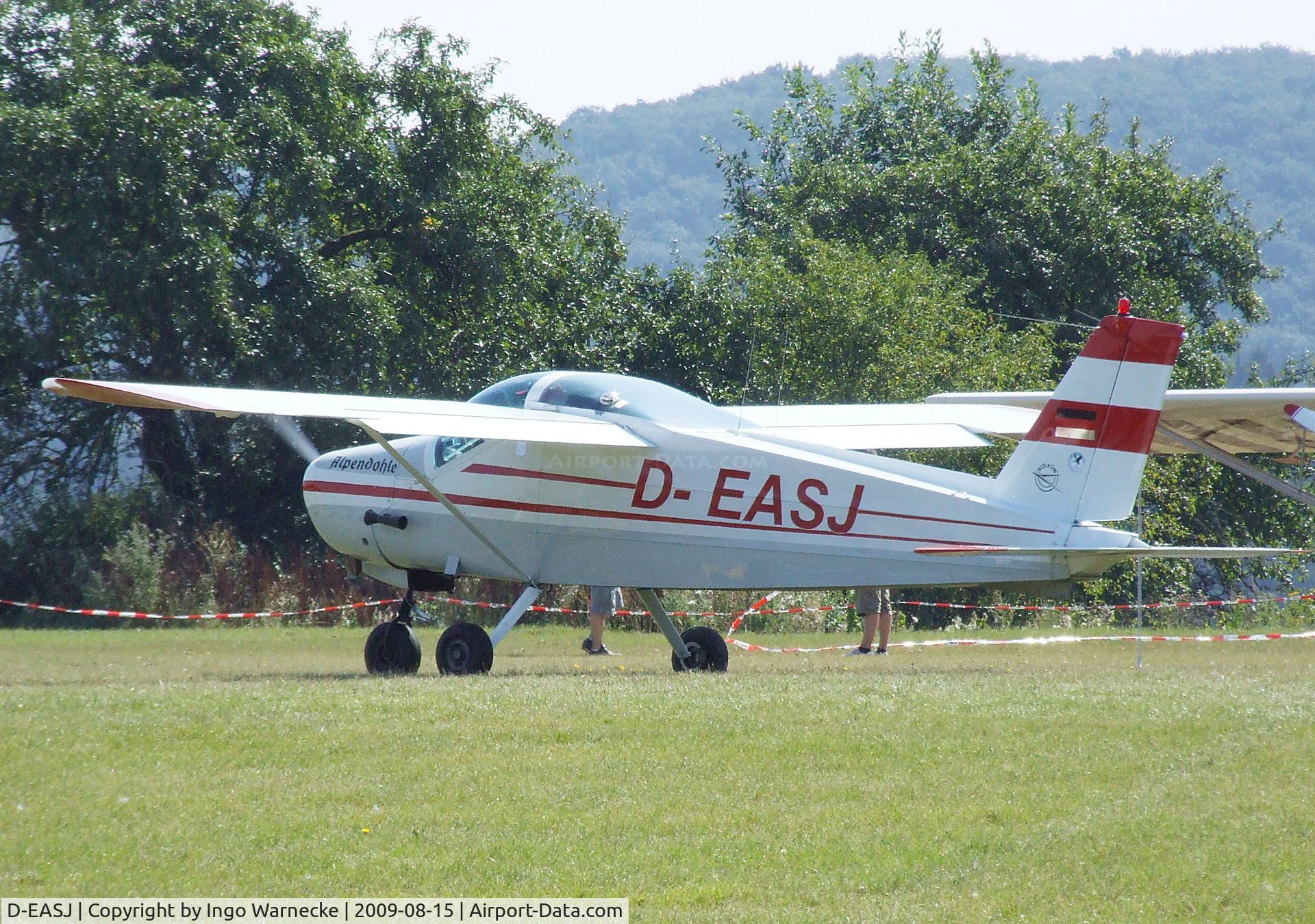D-EASJ, 1969 Bolkow Bo-208C Junior C/N 695, Bölkow Bo 208C Junior at the Montabaur airshow 2009