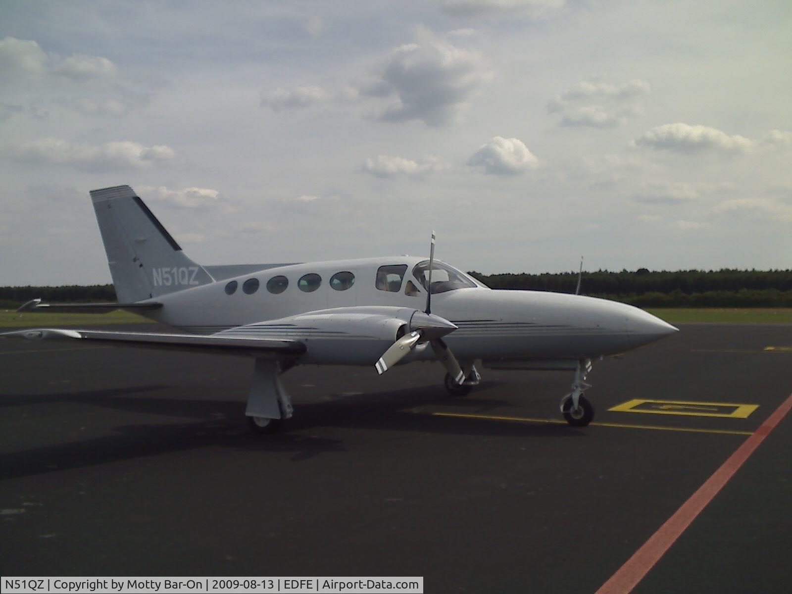 N51QZ, 1981 Cessna 421C Golden Eagle C/N 421C1237, At Egelsbach Airport