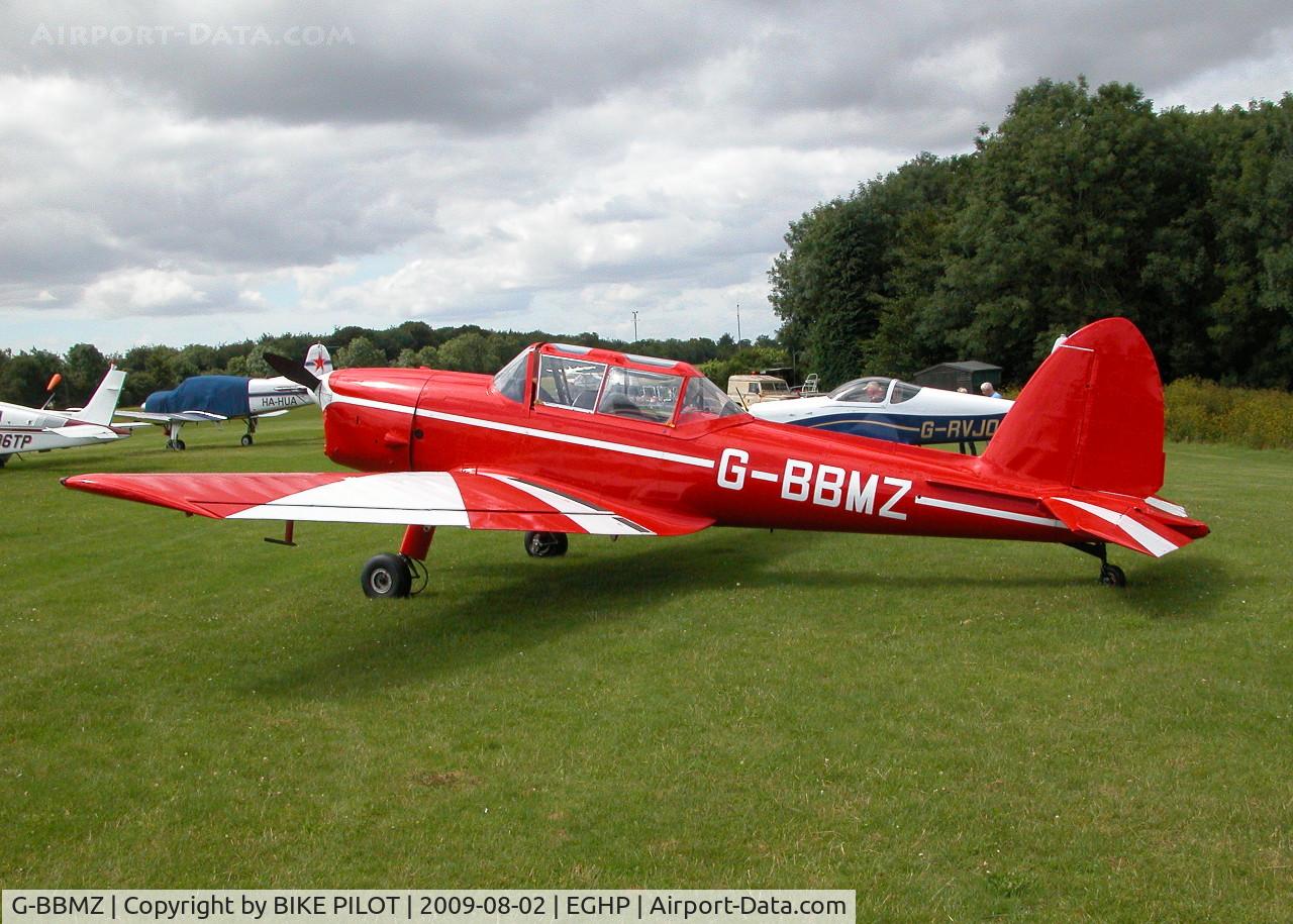 G-BBMZ, 1950 De Havilland DHC-1 Chipmunk T.10 C/N C1/0563, NICE VISITING CHIPPY