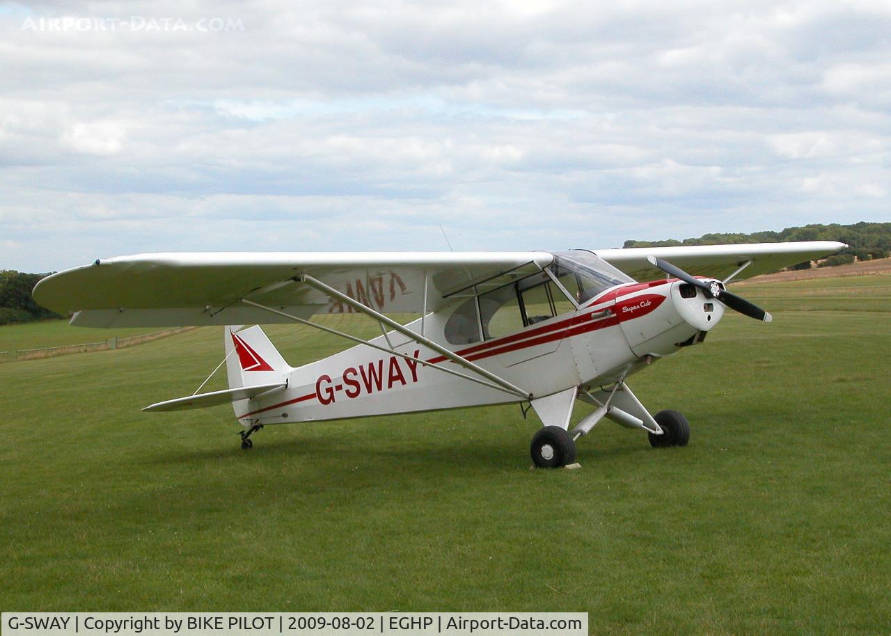 G-SWAY, 1957 Piper PA-18-95 Super Cub C/N 18-6039, WAITING FOR THE NEXT FLIGHT