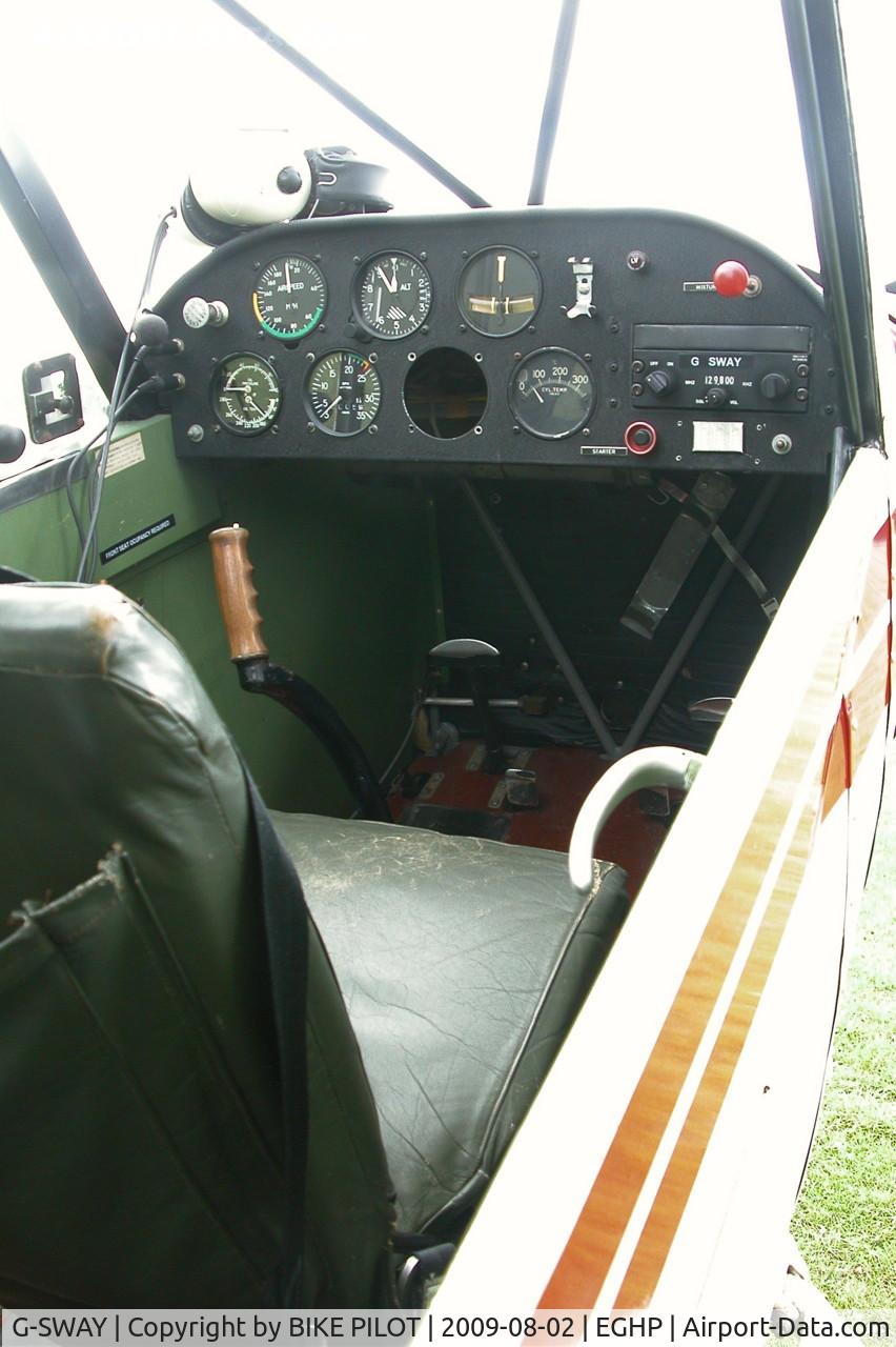 G-SWAY, 1957 Piper PA-18-95 Super Cub C/N 18-6039, ALPHA YANKEE'S OFFICE