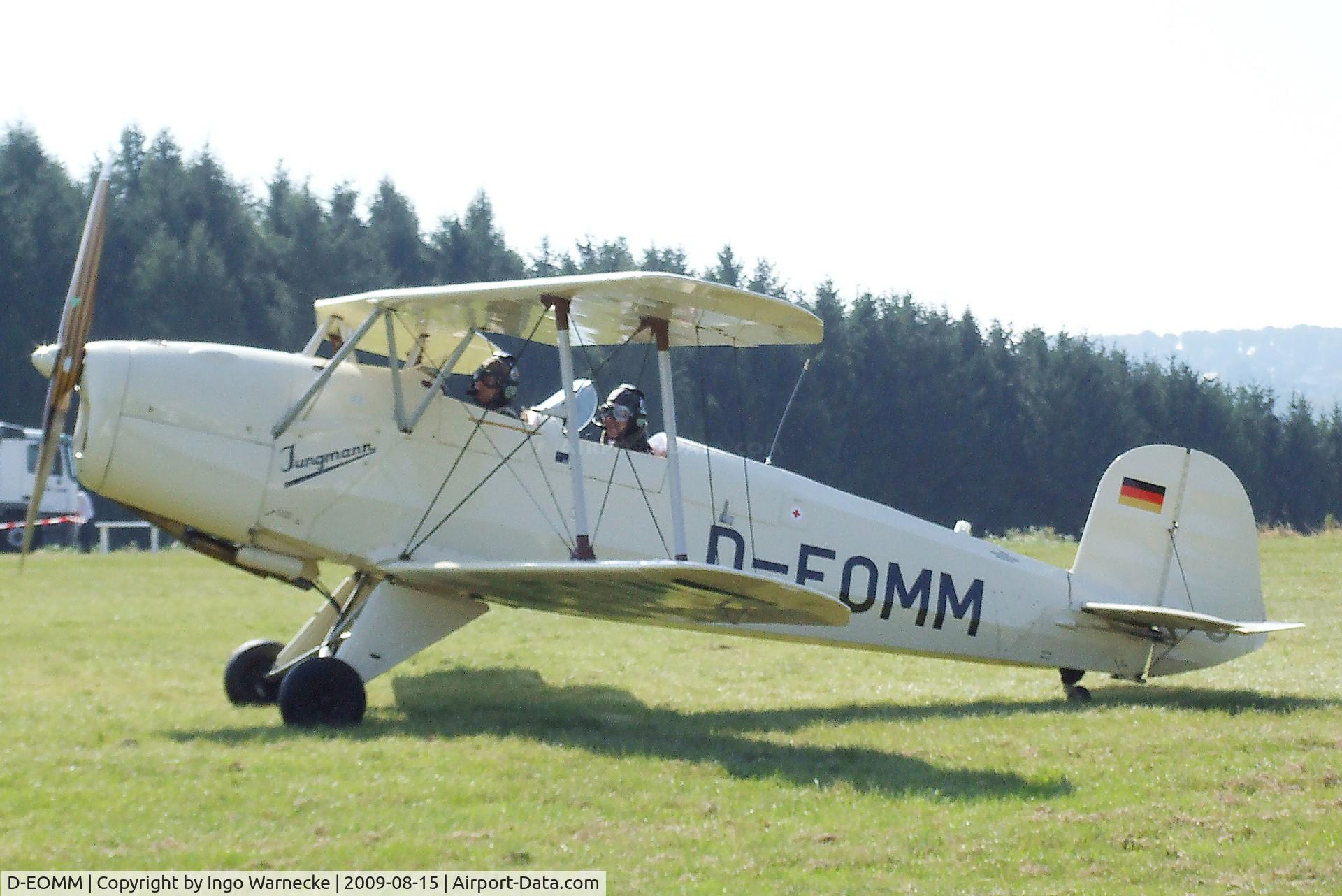 D-EOMM, 1954 CASA 1-131E Jungmann C/N 2001, CASA 1.131E (license built Bücker Bü 131 Jungmann) at the Montabaur airshow 2009