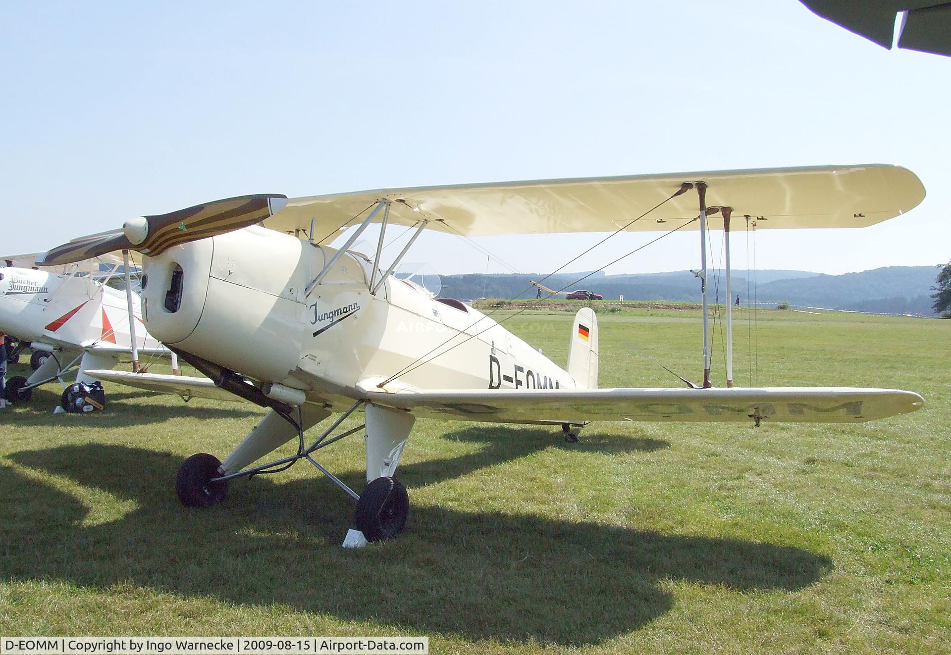 D-EOMM, 1954 CASA 1-131E Jungmann C/N 2001, CASA 1.131E (license built Bücker Bü 131 Jungmann) at the Montabaur airshow 2009