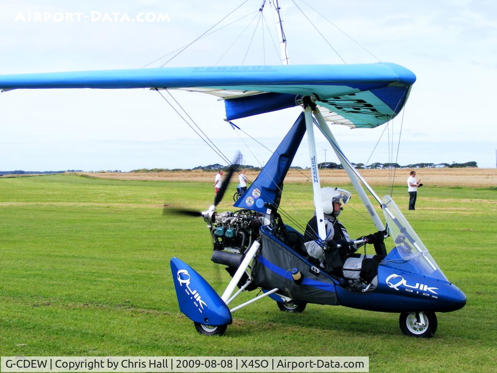 G-CDEW, 2004 Mainair Pegasus Quik C/N 8083, Ince Blundell Micro light flyin