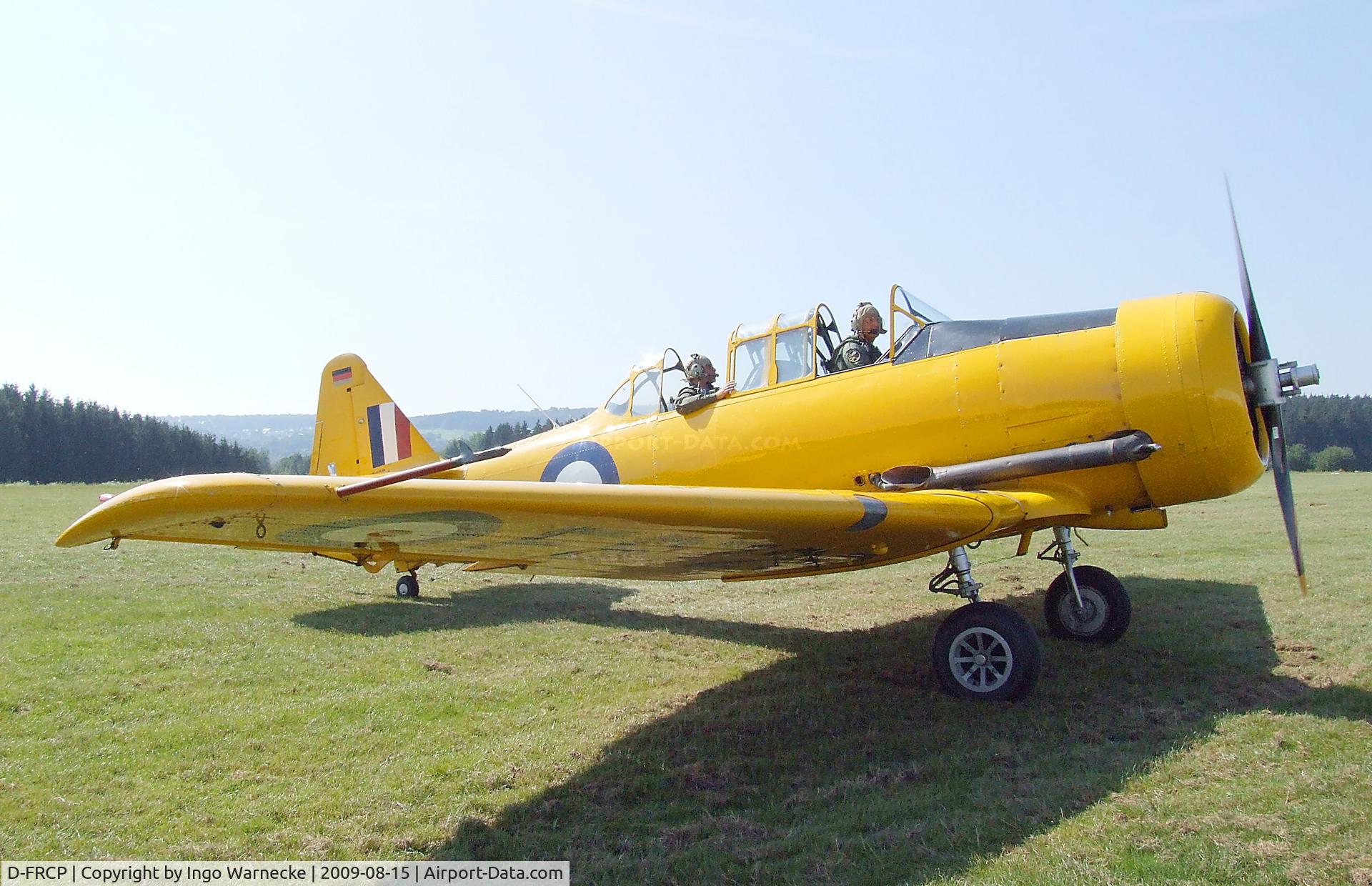 D-FRCP, 1943 Noorduyn AT-16 Harvard IIB C/N 14A-868, North American (Noorduyn) T-6 / AT-16 Harvard II B at the Montabaur airshow 2009