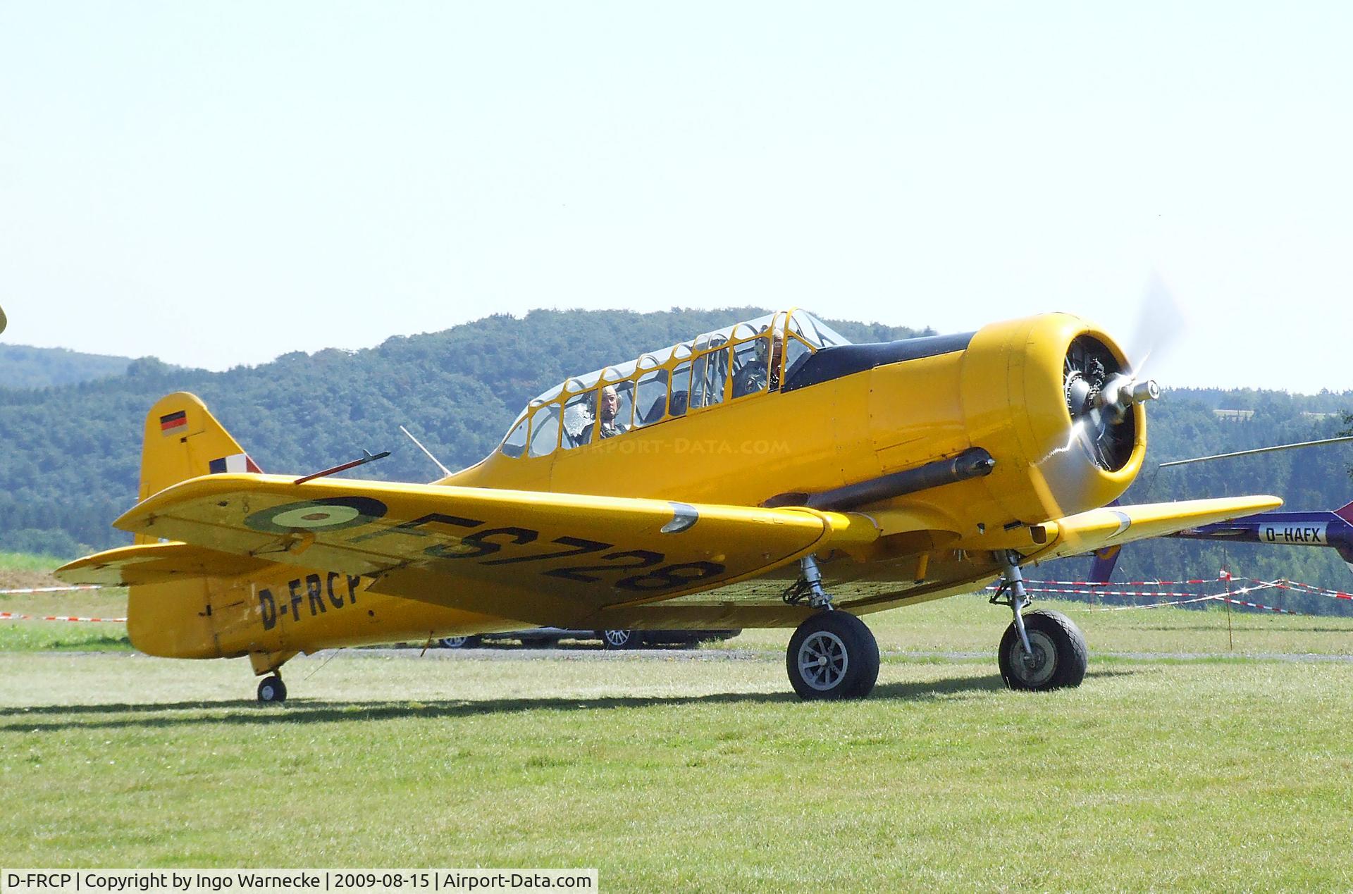 D-FRCP, 1943 Noorduyn AT-16 Harvard IIB C/N 14A-868, North American (Noorduyn) T-6 / AT-16 Harvard II B at the Montabaur airshow 2009