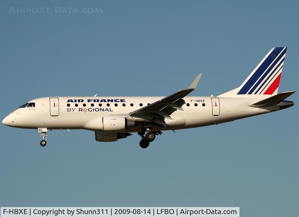 F-HBXE, 2009 Embraer 170ST (ERJ-170-100ST) C/N 17000286, Landing rwy 32L