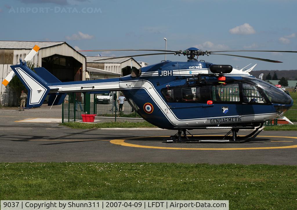 9037, 2005 Eurocopter-Kawasaki EC-145 (BK-117C-2) C/N 9037, Parked and waiting a new rescue flight...
