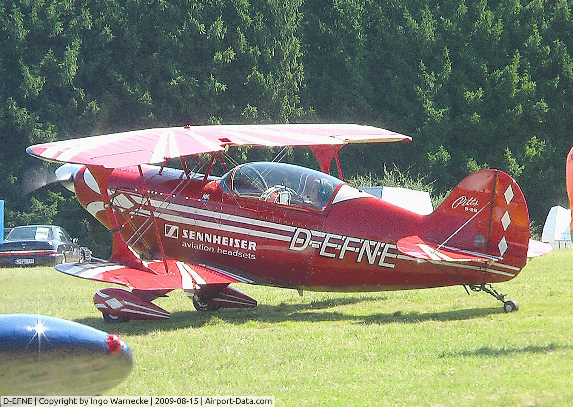 D-EFNE, Aerotek Pitts S-2B Special C/N 5024, Aerotek Pitts S-2B at the Montabaur airshow 2009