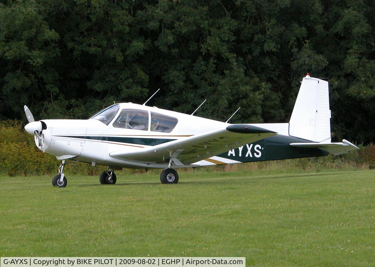 G-AYXS, 1968 SIAI-Marchetti S-205-18R C/N 4-165, INTERESTING VISITOR