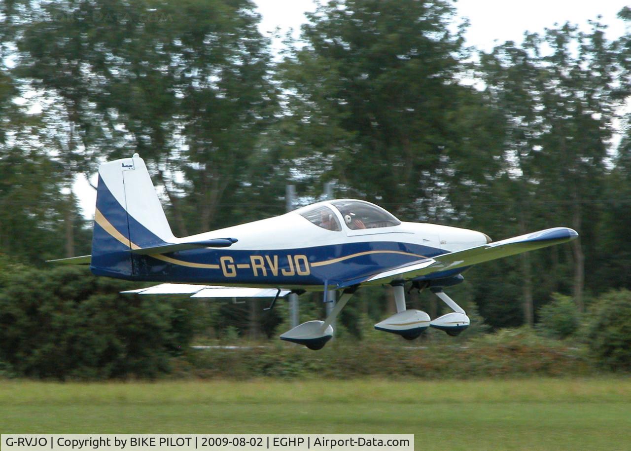 G-RVJO, 2007 Vans RV-9A C/N PFA 320-13778, NICE RV9A ARRIVING RWY 26