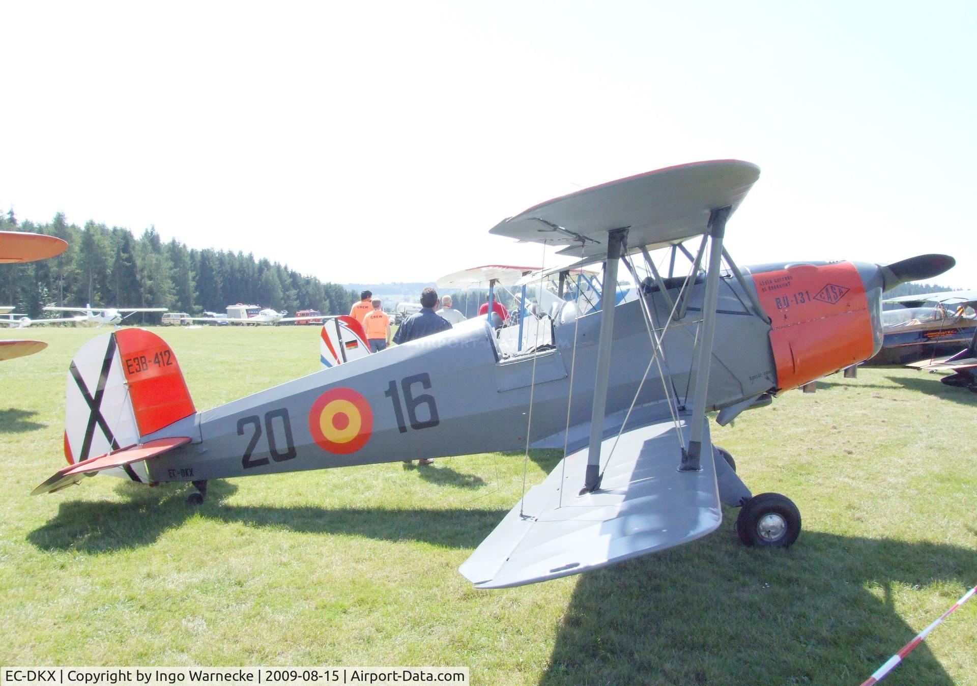 EC-DKX, 1953 CASA 1-131E Jungmann 2000 C/N 2016, CASA 1.131E (license built Bücker Bü 131 Jungmann) at the Montabaur airshow 2009