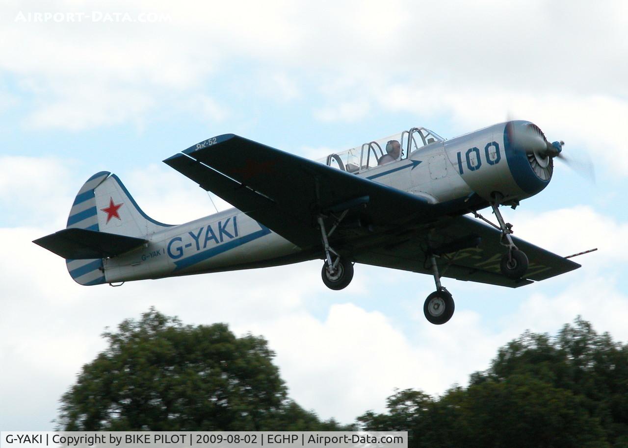 G-YAKI, 1986 Bacau Yak-52 C/N 866904, CLIMB OUT