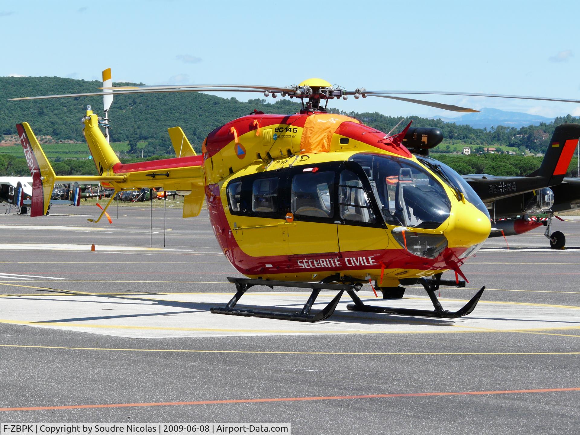 F-ZBPK, Eurocopter-Kawasaki EC-145 (BK-117C-2) C/N 9020, Le Cannet