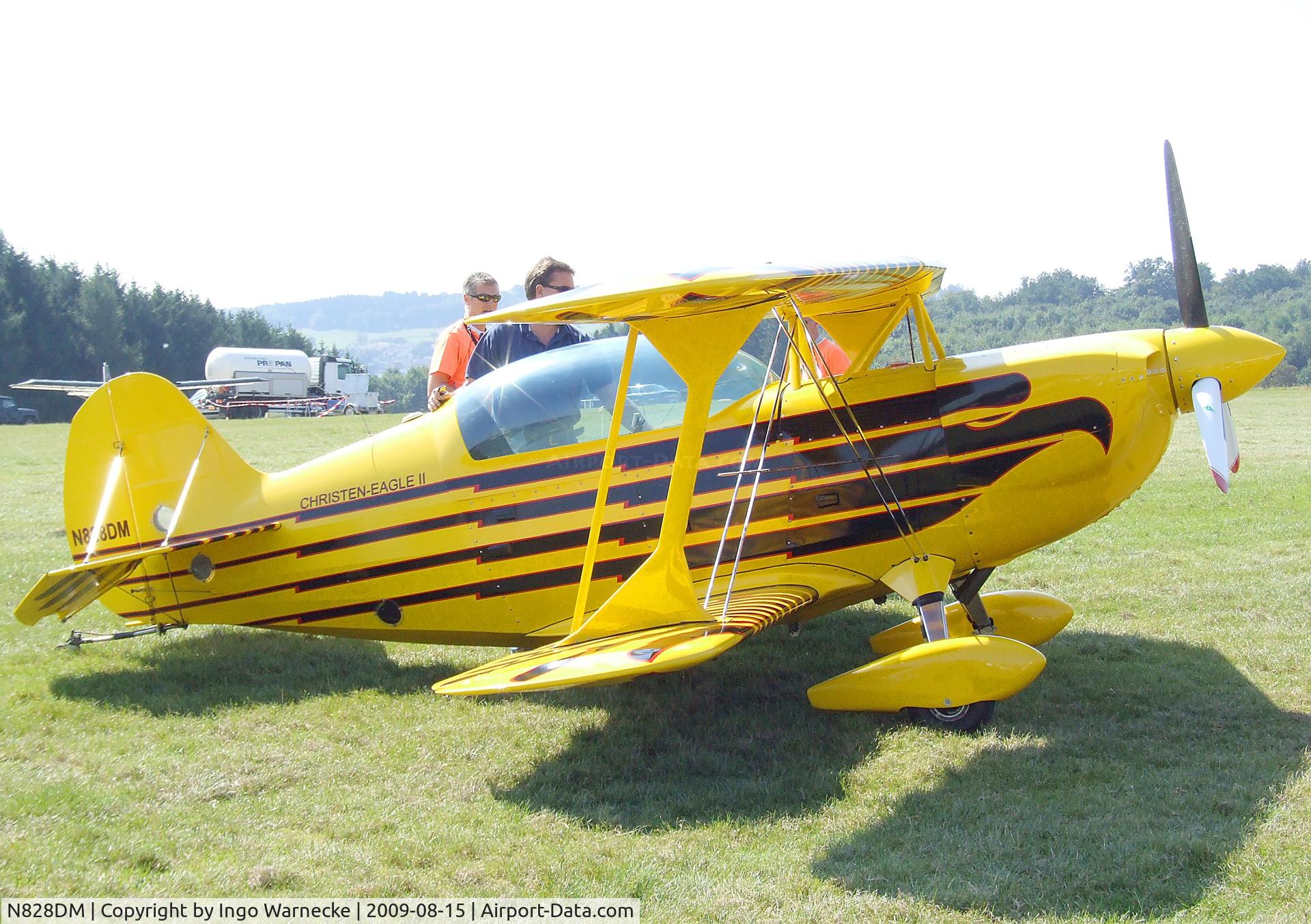 N828DM, 1982 Christen Eagle II C/N MCPHAIL-0001, Christen Eagle II (Don McPhail) at the Montabaur airshow 2009