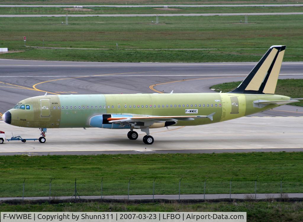 F-WWBE, 2007 Airbus A320-214 C/N 3123, C/n 3123 - For Mexicana