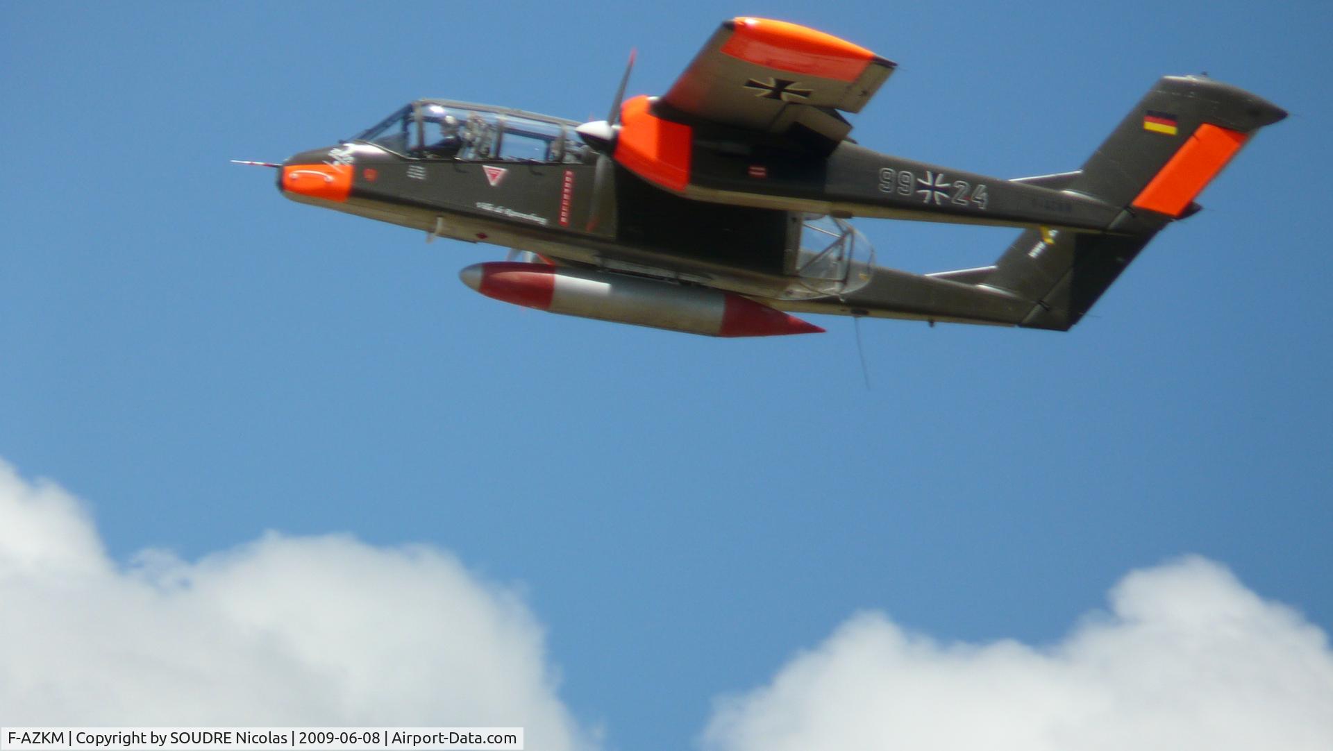 F-AZKM, 1971 North American OV-10B Bronco C/N 338-9 (305-65), Le Cannet