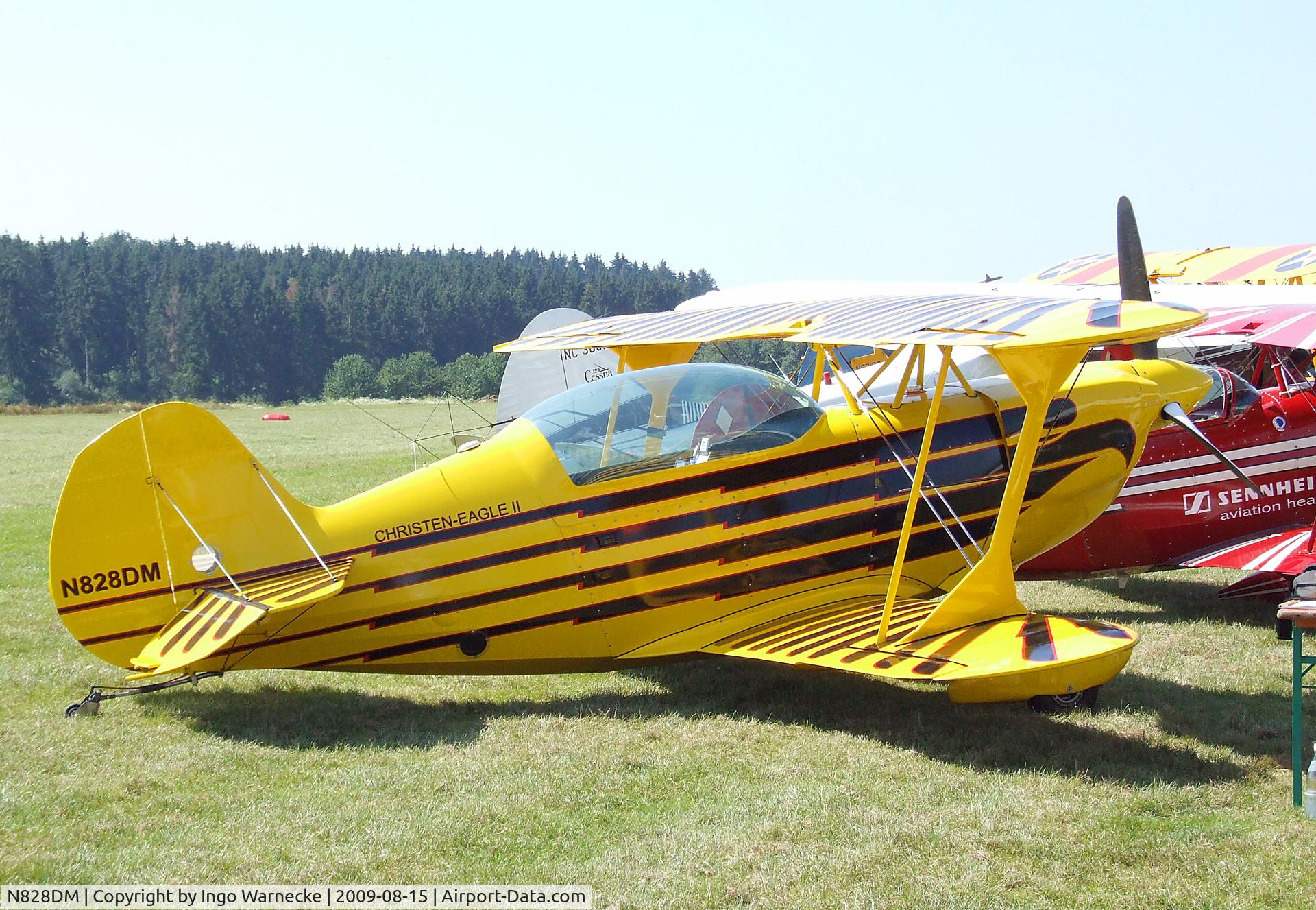 N828DM, 1982 Christen Eagle II C/N MCPHAIL-0001, Christen Eagle II (Don McPhail) at the Montabaur airshow 2009
