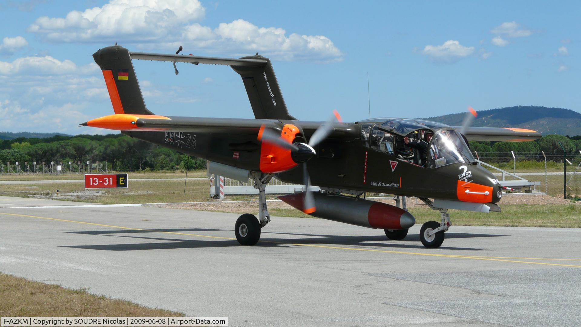 F-AZKM, 1971 North American OV-10B Bronco C/N 338-9 (305-65), Le Cannet