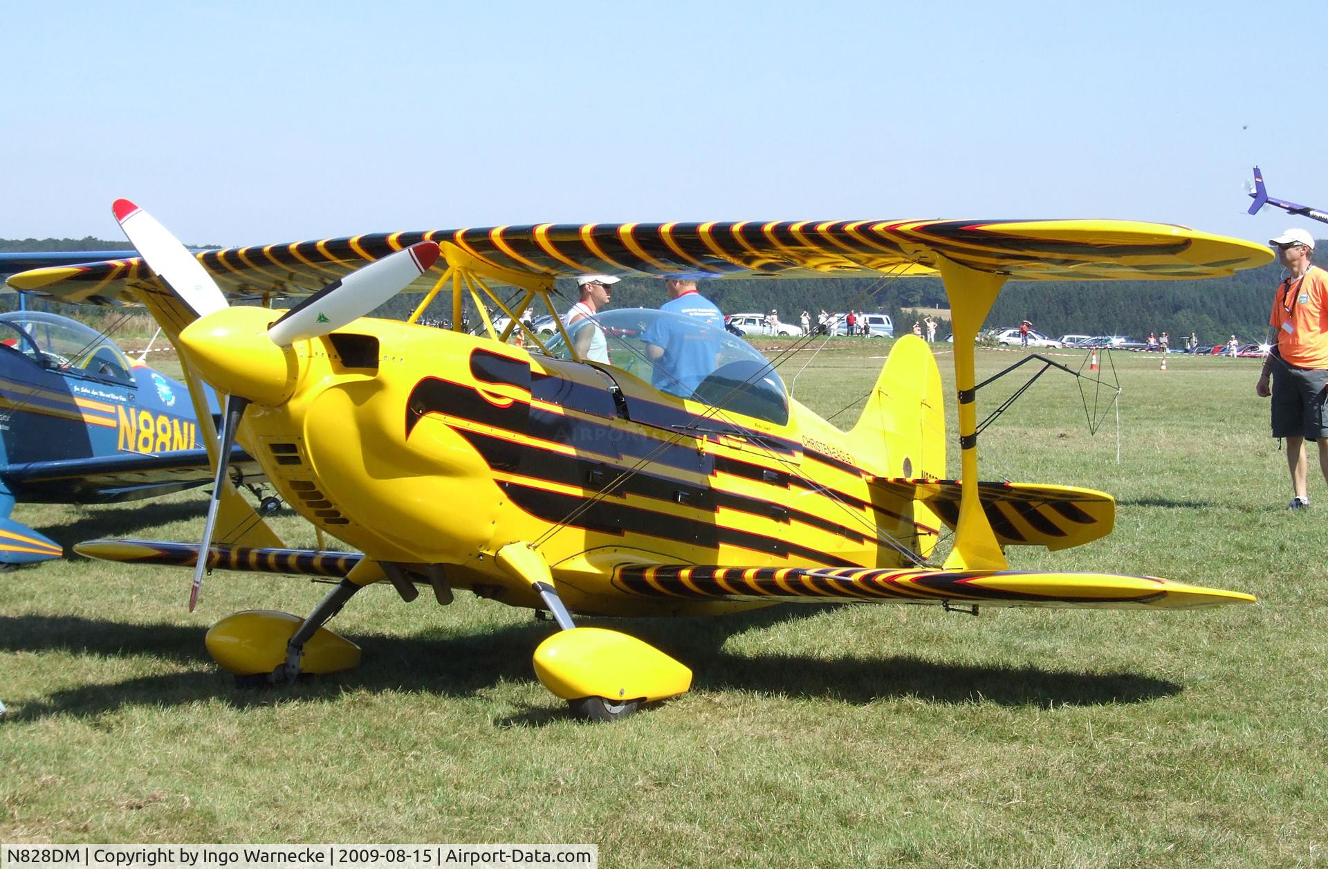 N828DM, 1982 Christen Eagle II C/N MCPHAIL-0001, Christen Eagle II (Don McPhail) at the Montabaur airshow 2009
