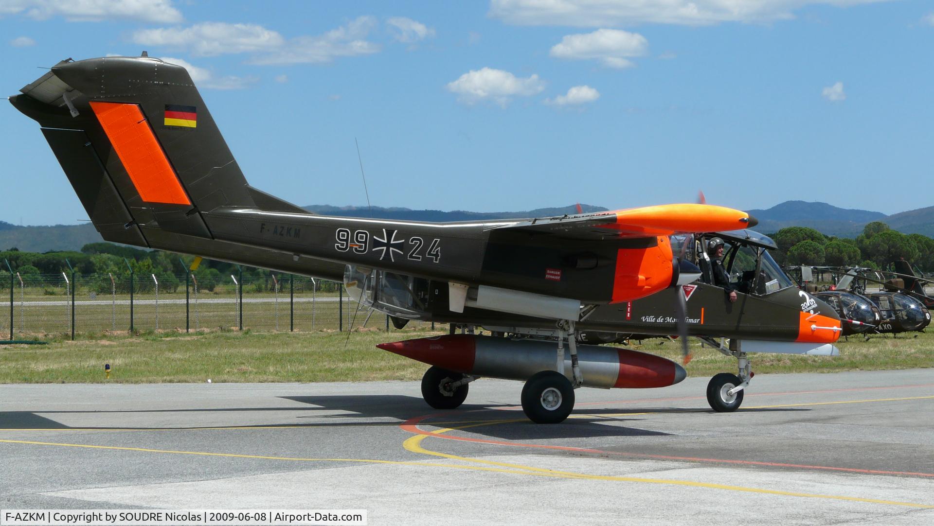 F-AZKM, 1971 North American OV-10B Bronco C/N 338-9 (305-65), Le Cannet