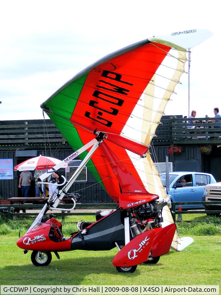 G-CDWP, 2006 Pegasus Quik GT450 C/N 8173, Ince Blundell Micro light flyin
