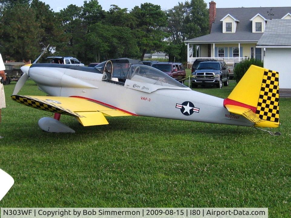 N303WF, 1990 Vans RV-3 C/N 134, At the EAA breakfast fly-in - Noblesville, Indiana
