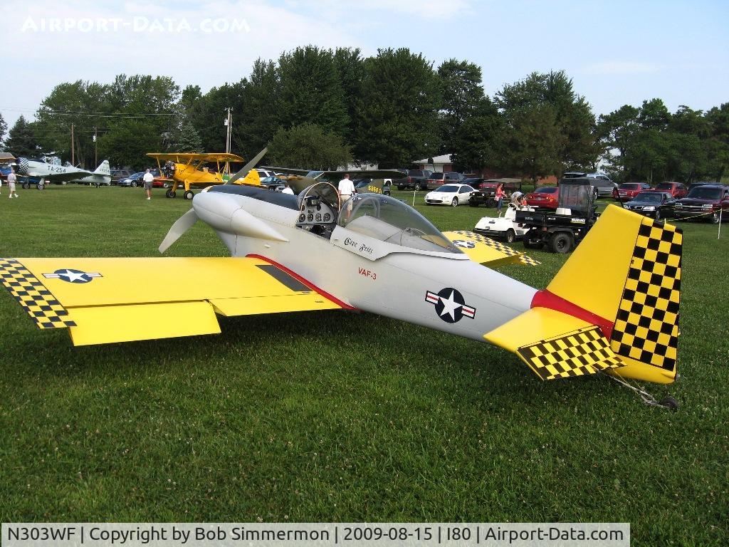 N303WF, 1990 Vans RV-3 C/N 134, At the EAA breakfast fly-in - Noblesville, Indiana