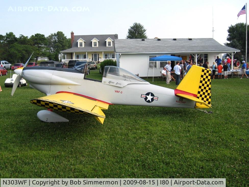 N303WF, 1990 Vans RV-3 C/N 134, At the EAA breakfast fly-in - Noblesville, Indiana