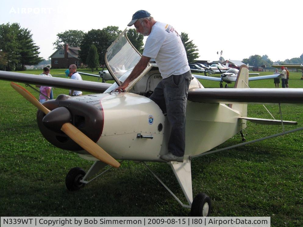 N339WT, 2001 Hapi Cygnet SF-2A C/N 02, All aboard! At the EAA breakfast fly-in - Noblesville, Indiana