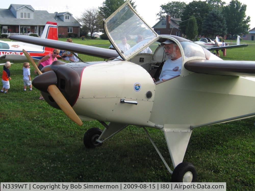 N339WT, 2001 Hapi Cygnet SF-2A C/N 02, At the EAA breakfast fly-in - Noblesville, Indiana