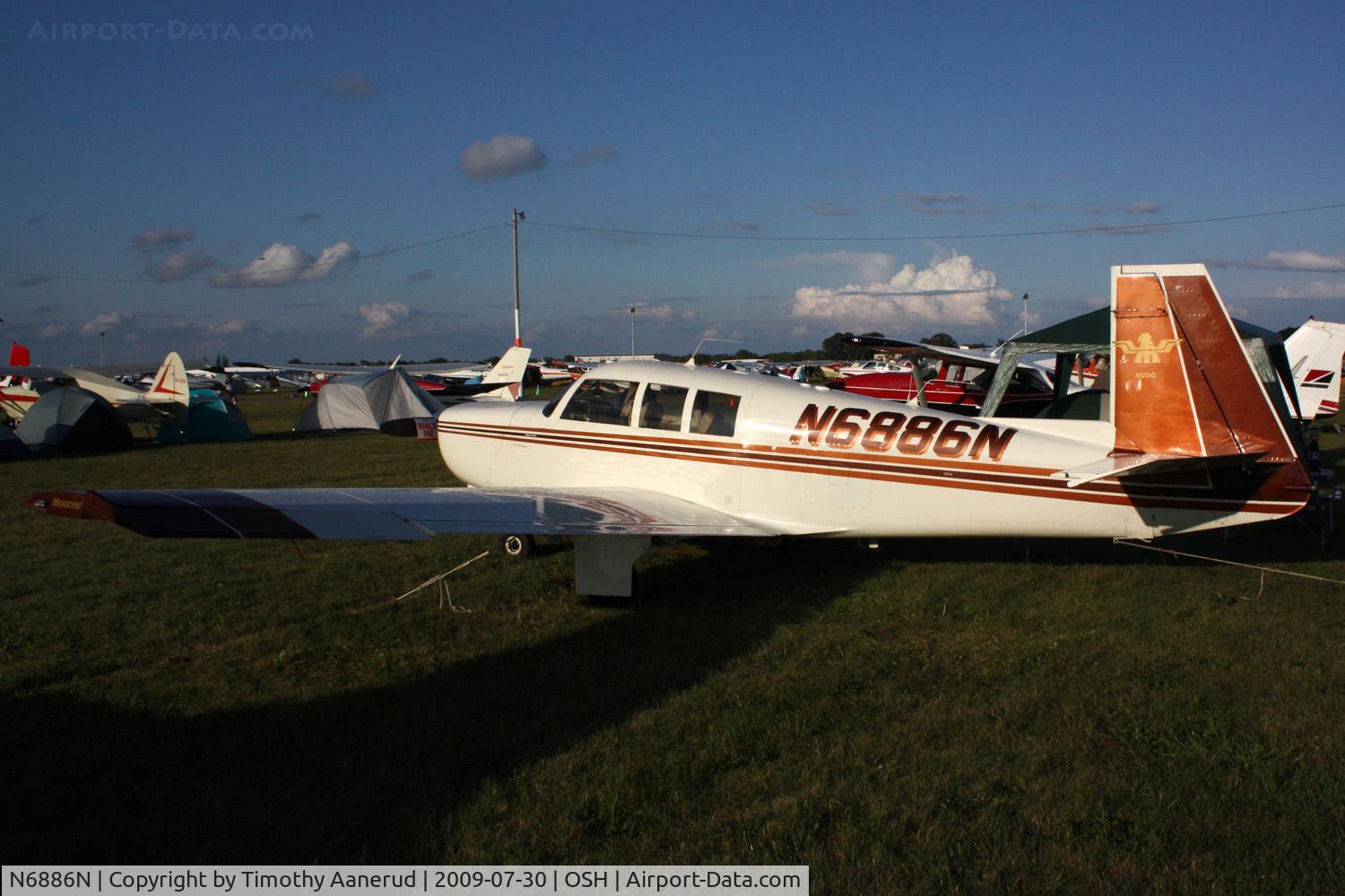 N6886N, 1968 Mooney M-20G Statesman C/N 680129, 1968 Mooney M-20G, c/n: 680129