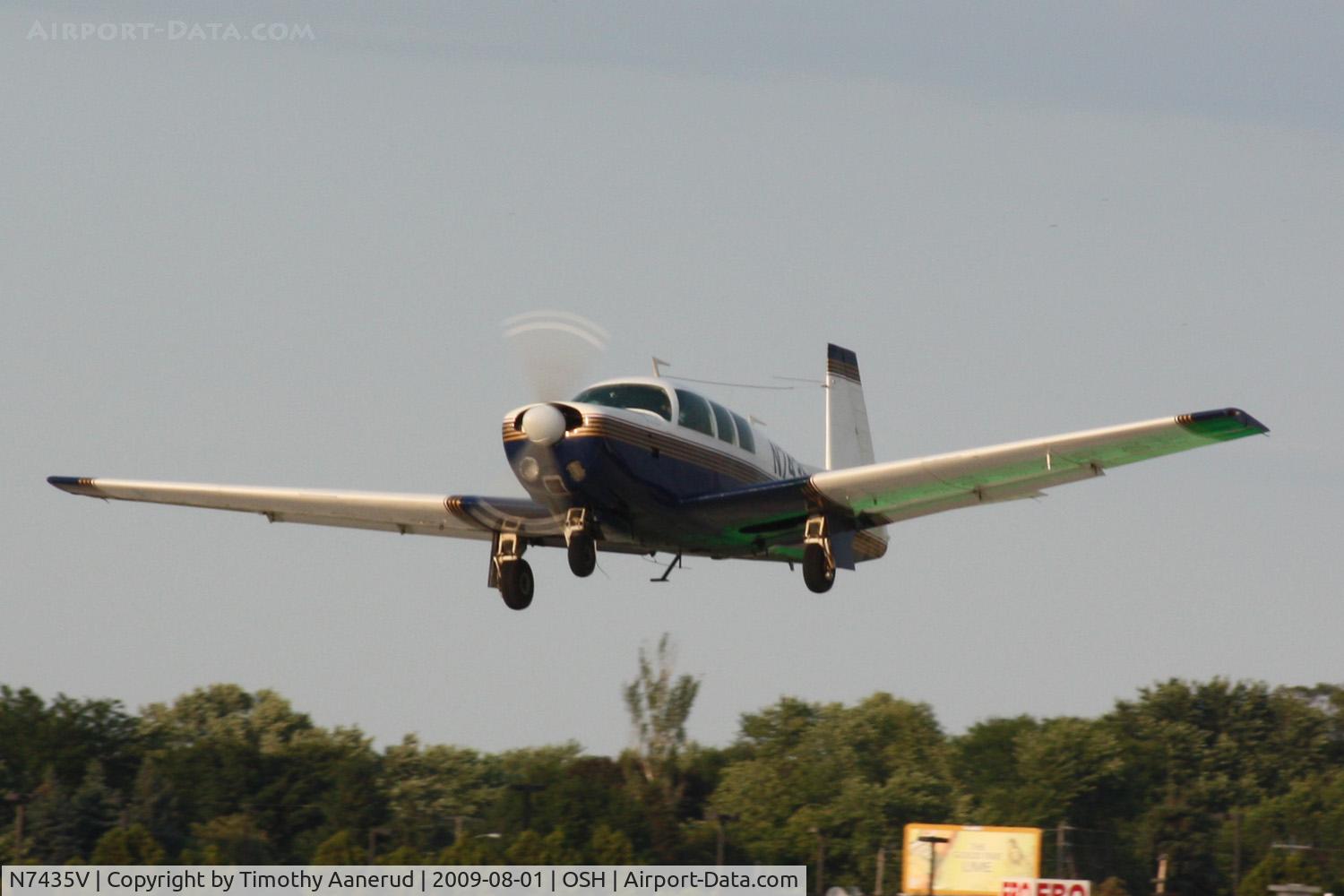 N7435V, 1975 Mooney M20F Executive C/N 22-1212, 1975 Mooney M20F, c/n: 22-1212