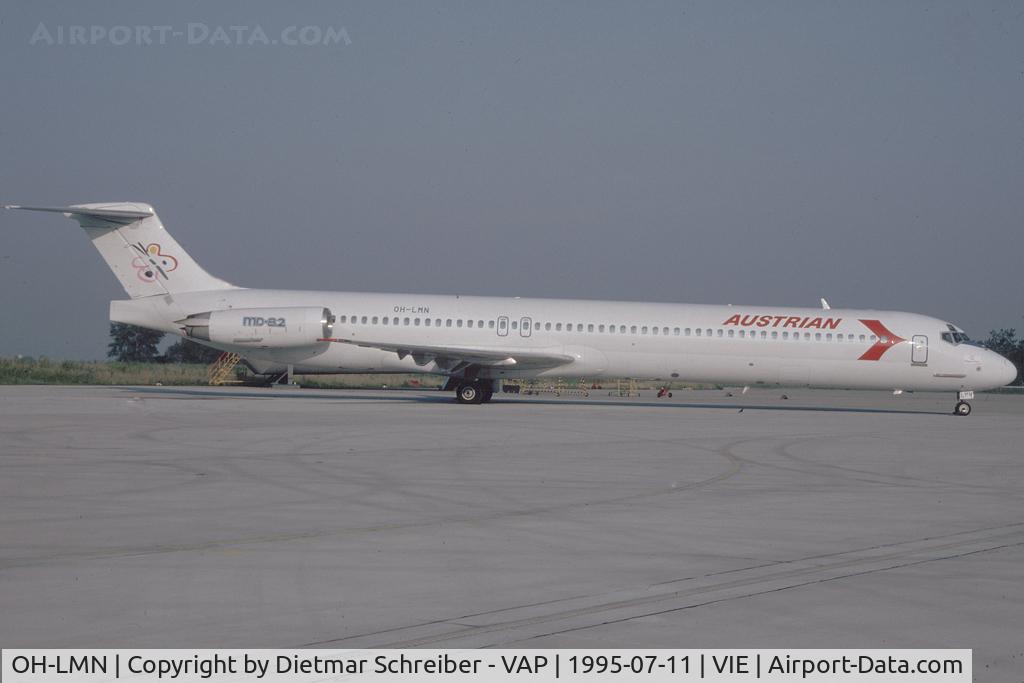 OH-LMN, 1982 McDonnell Douglas MD-82 (DC-9-82) C/N 49150, Austrian MD80
